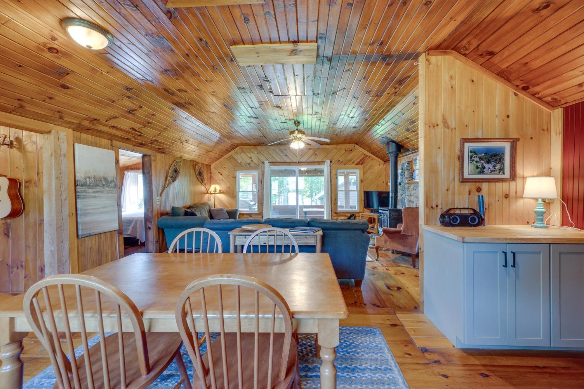 Rustic Cabin Retreat On Rangeley Lake! Zewnętrze zdjęcie